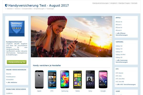 handyversichern.net site used Handyversichern