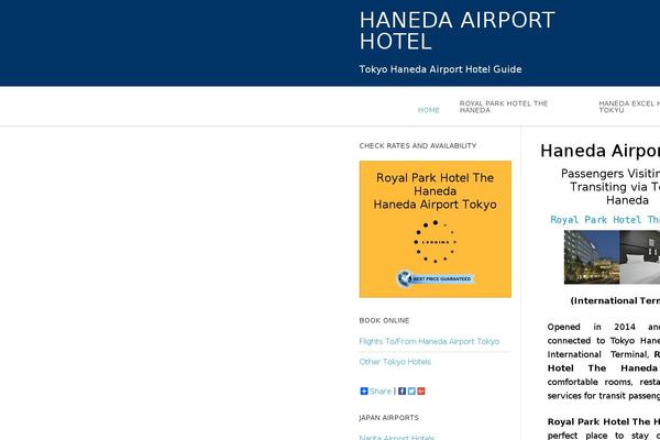 hanedaairporthotel.com site used Eleven40-pro-hotel