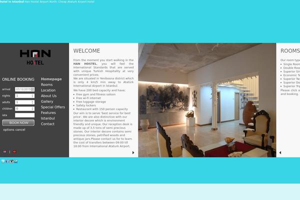 hanhostels.com site used Landing_page