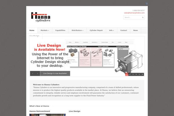 Beta theme site design template sample