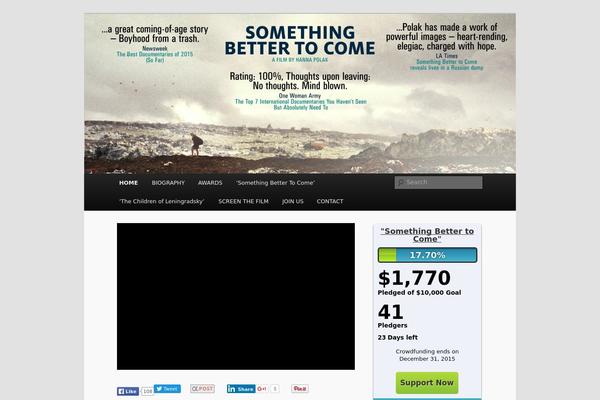 Twenty Eleven theme site design template sample