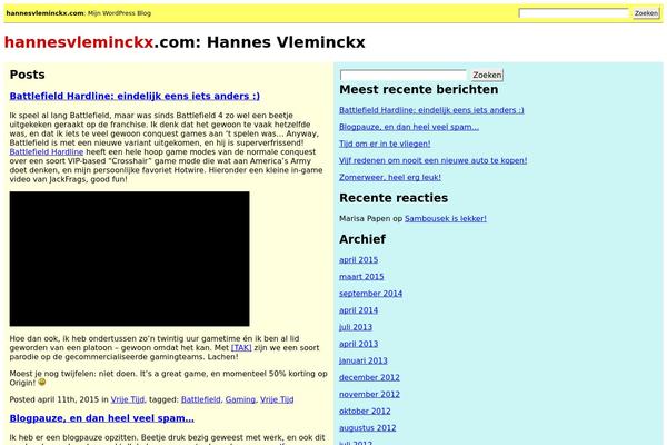 hannesvleminckx.com site used Jakobian