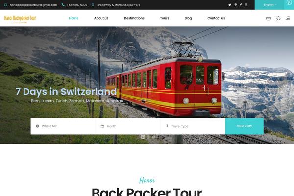 hanoibackpackertour.com site used Hanoibackpackertour