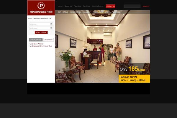 hanoiparadisehotel.com site used Hnhotel