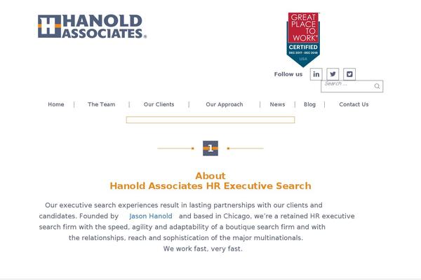 hanold-associates.com site used Maxcanvas