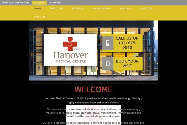 hanovermedical.ie site used Hanover