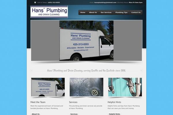 hansplumbing.com site used Newline