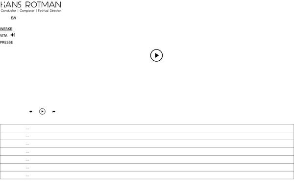 hansrotman.com site used Hansrotman