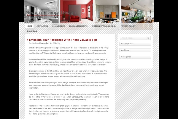 Toronto theme site design template sample