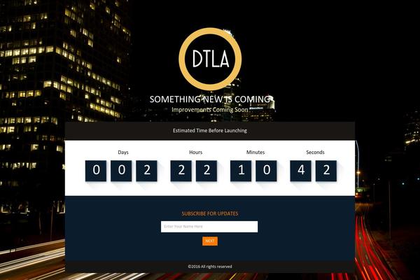 Atlas theme site design template sample