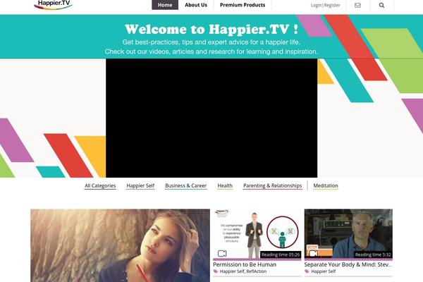 happier.tv site used Happiertv