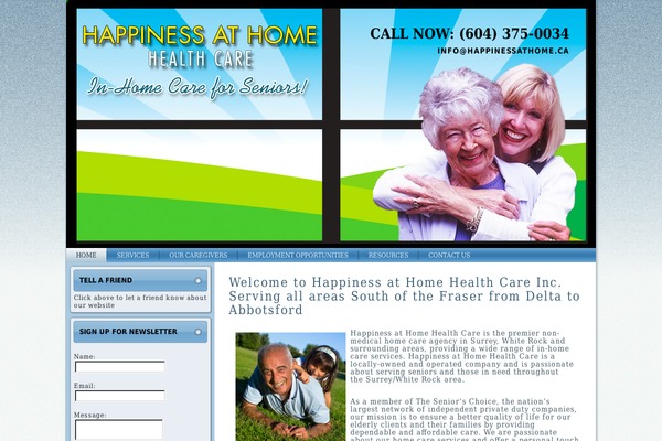 happinessathome.ca site used Seniors_choice_custom_theme_1