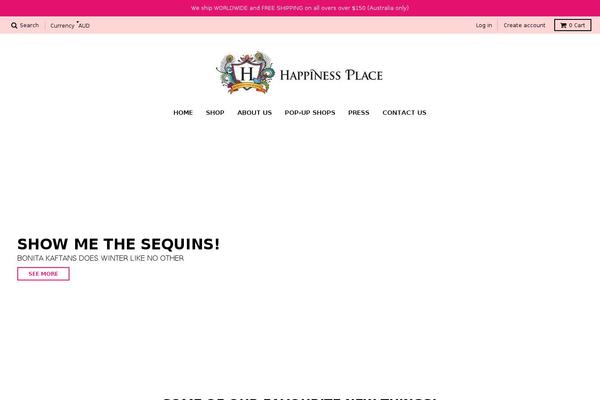 happinessplace.com.au site used Happiness-place