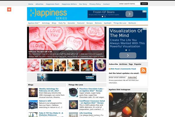 happinessseries.com site used Wpclear