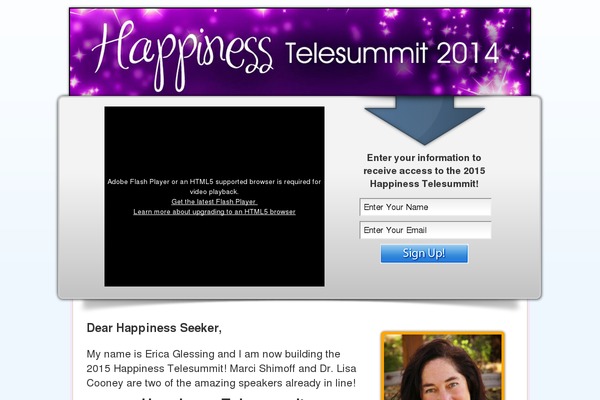 happinesstelesummit.com site used FlexSqueeze