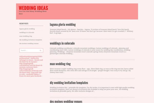 Ultimage theme site design template sample