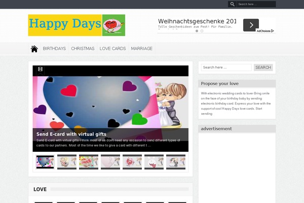happy-days-card.com site used Goodnews v4.8