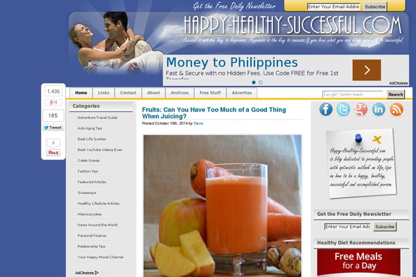 happy-healthy-successful.com site used Silveray