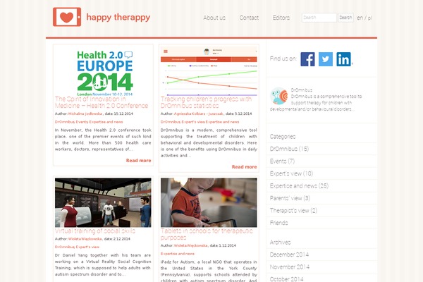 happy-therappy.com site used Terapia-z-tabletem
