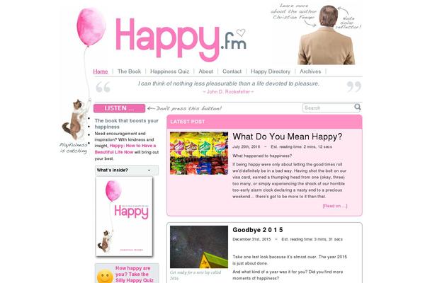 happy.fm site used Happyfm