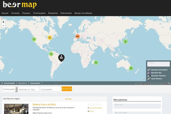 happybeermap.com site used Geodirectory_framework