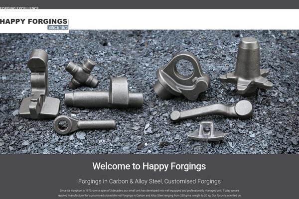 happyforgings.com site used Happy-forging-pro-child