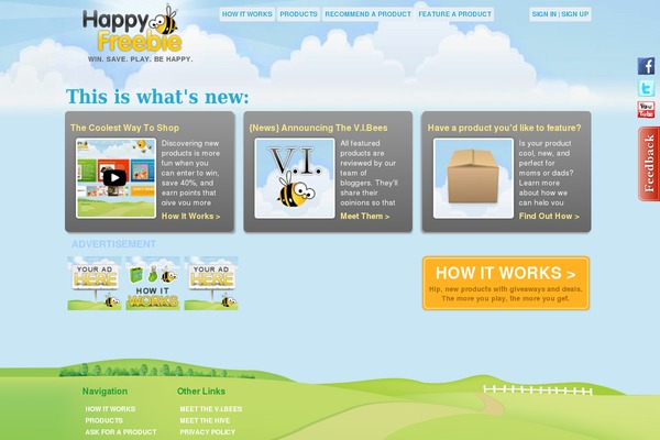 happyfreebie.com site used Freebie