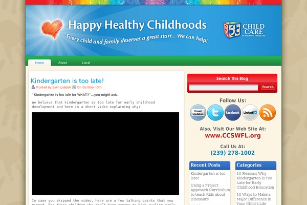 happyhealthychildhoods.com site used Zen