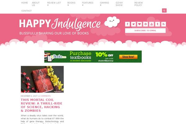 happyindulgencebooks.com site used Tweak Me v2