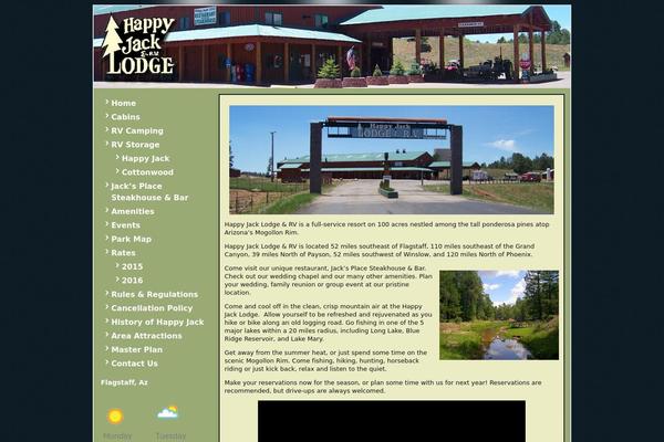 happyjacklodge.com site used Hjl