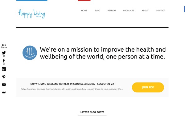 happyliving.com site used Hustle-new