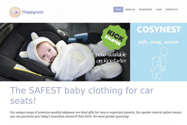 Mybaby theme site design template sample