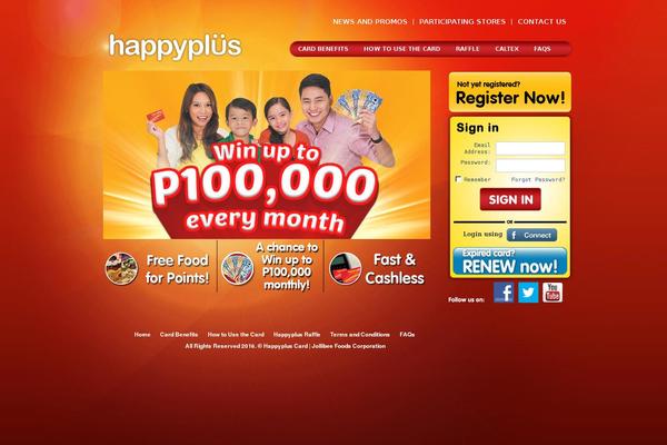 happyplus.com.ph site used Happy2