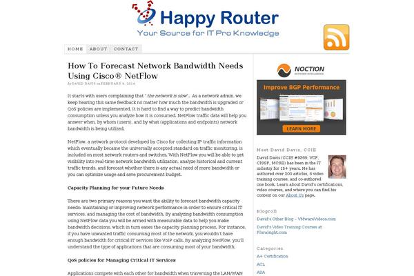happyrouter.com site used Thesis-old