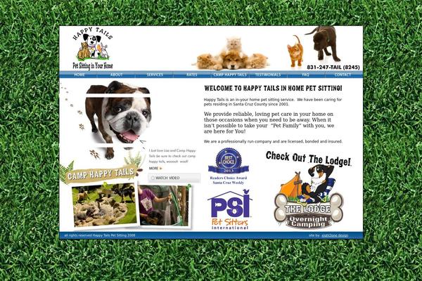 happytails theme websites examples