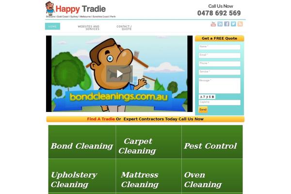 happytradie.com.au site used Pagelines241