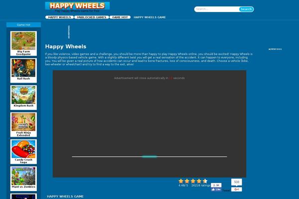 happywheelsy8.com site used Gameflash6