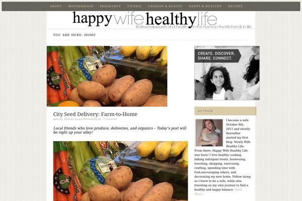 happywifehealthylife.com site used Charlotte