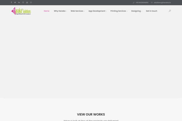 Skudo theme site design template sample