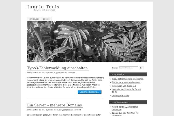 Imprint theme site design template sample