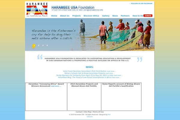 harambeeusa.org site used Harambee