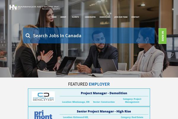 harbingernetwork.ca site used Recruiters-advanced-normal