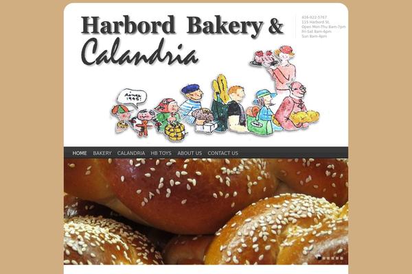 harbordbakery.ca site used Cruz-modern-business-wordpress