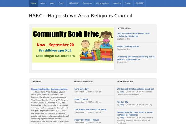 harccoalition.org site used Simple-non-profit-theme