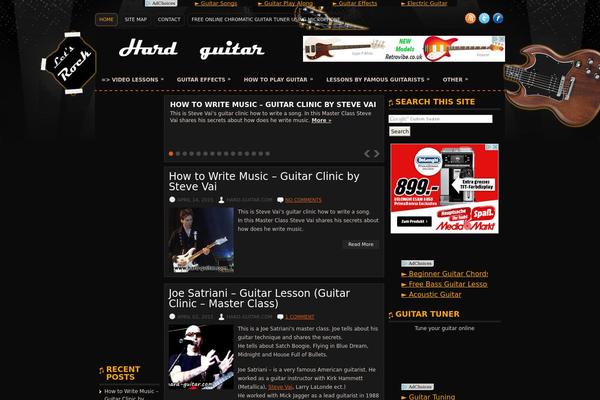 Musiclife theme site design template sample