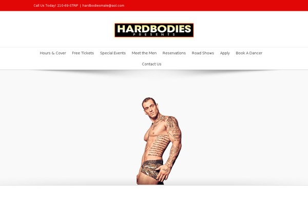 hardbodiesclub.com site used Divi-septemebr-2020