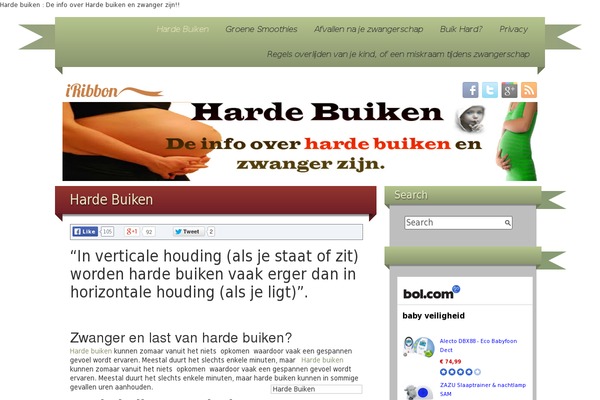 hardebuiken.org site used iRibbon