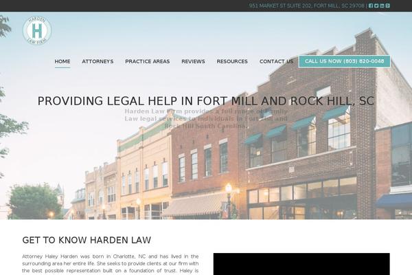 harden-law.com site used Harden-law-child