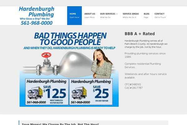 hardenburghplumbing.com site used Package-wp