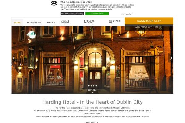 hardinghotel.ie site used Harding-hotel